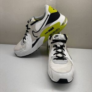 Mens NIKE DZ0795-101 Air Max Excee White Black Volt Shoes Sneakers Size 13